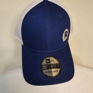 New Era Logo Hat Navy/White Unisex M/L